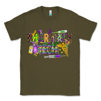 Army Green mardi gras pharmacy tech Classic Tee - CowGirlArtShop