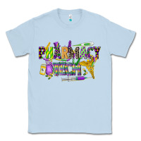 Dusty Blue mardi gras pharmacy tech Classic Tee - CowGirlArtShop
