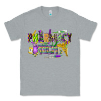 Heather Grey mardi gras pharmacy tech Classic Tee - CowGirlArtShop