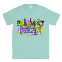 Seafoam mardi gras pharmacy tech Classic Tee - CowGirlArtShop