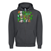 St.patricks One Lucky Cna  Nurse Zipper Hoodie | Teevron