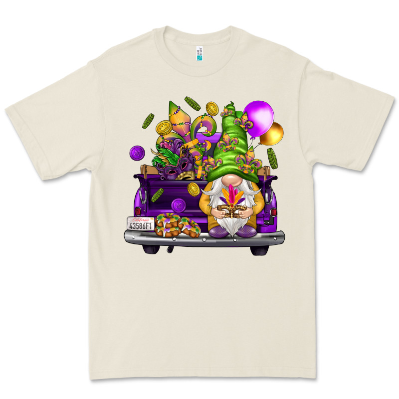 Mardi Gras Gnome On The Truck Premium Tee by HowdyJamesFarm | Teevron