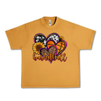 Peanut Butter basketball hearts Urban Heavy Tee - Jasminsmagicworld