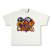 Pistachio basketball hearts Urban Heavy Tee - Jasminsmagicworld