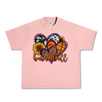 Salmon basketball hearts Urban Heavy Tee - Jasminsmagicworld