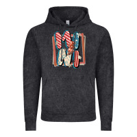 Vintage Black 4th of July mini with lightning bolt Vintage Hoodie - FaDigitalArtStudio