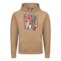 Vintage Coffee 4th of July mini with lightning bolt Vintage Hoodie - FaDigitalArtStudio