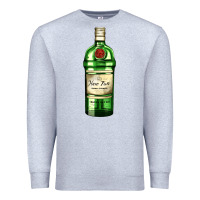 Heather Grey have fun gin bottle Premium Sweatshirt - AdoDesignShop