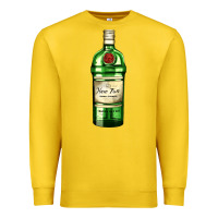 Lemon have fun gin bottle Premium Sweatshirt - AdoDesignShop
