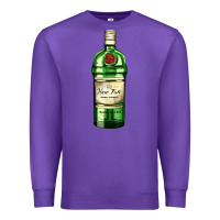 Purple have fun gin bottle Premium Sweatshirt - AdoDesignShop