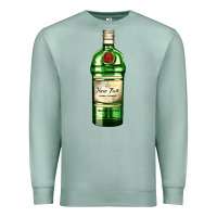 Seafoam have fun gin bottle Premium Sweatshirt - AdoDesignShop