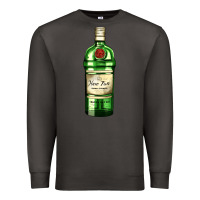 Smoke have fun gin bottle Premium Sweatshirt - AdoDesignShop
