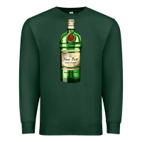 Sports Green have fun gin bottle Premium Sweatshirt - AdoDesignShop