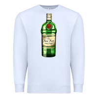 White have fun gin bottle Premium Sweatshirt - AdoDesignShop