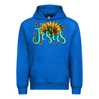 Cobalt jesus sunflower Urban Hoodie - JahusDesignShop