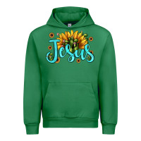 Emerald jesus sunflower Urban Hoodie - JahusDesignShop