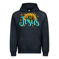Navy jesus sunflower Urban Hoodie - JahusDesignShop