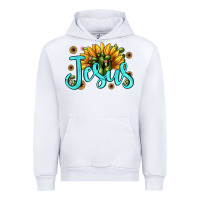 White jesus sunflower Urban Hoodie - JahusDesignShop