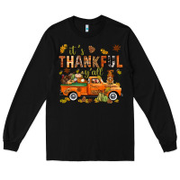 Black it's thankful y'all with truck bbs Long Sleeve Tee - BundleAndBundleShop