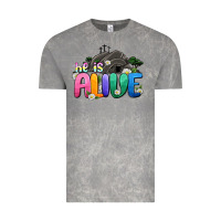Cloud Rock Easter Day He is alive Vintage Tee - OliviaCreatesArt