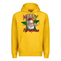 Lemon festive santa claus greeting Premium Hoodie - CowhideDigitalArt