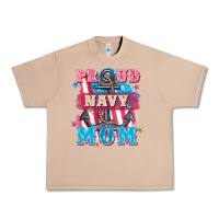 Burro Proud navy Mom Mother's Day Urban Heavy Tee - FaDigitalArtStudio