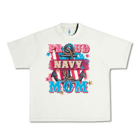 Pistachio Proud navy Mom Mother's Day Urban Heavy Tee - FaDigitalArtStudio