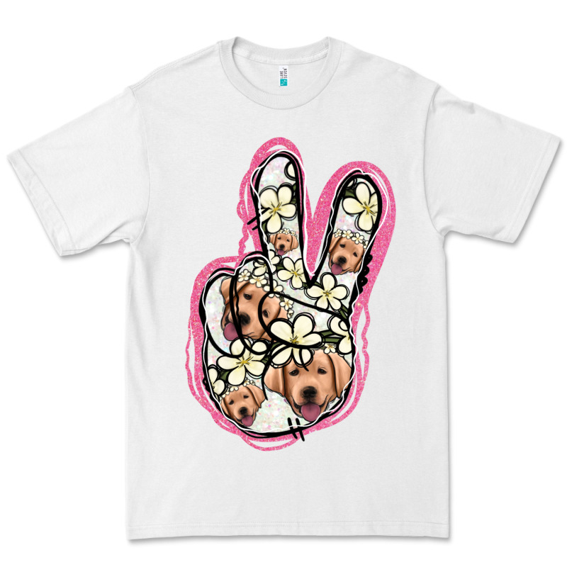 Jack Russel Peace Sign Premium Tee by Jasminsmagicworld | Teevron