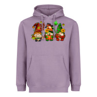 Lavender fall gnomes with pumpkin pie Heavyweight Hoodie - AdoDesignShop