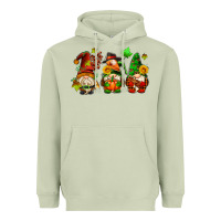 Matcha fall gnomes with pumpkin pie Heavyweight Hoodie - AdoDesignShop
