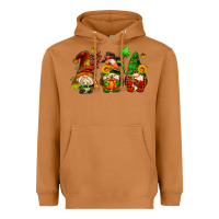Meerkat fall gnomes with pumpkin pie Heavyweight Hoodie - AdoDesignShop