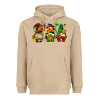 Mushroom fall gnomes with pumpkin pie Heavyweight Hoodie - AdoDesignShop