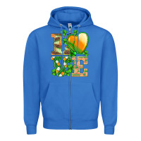True Royal st.patricks nurse love heart stethoscope Zipper Hoodie - BarkalooDesign