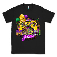 Black mardi gras gamer Classic Tee - CowGirlArtShop