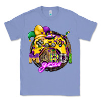 Colony Blue mardi gras gamer Classic Tee - CowGirlArtShop