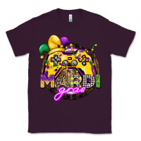 Plum mardi gras gamer Classic Tee - CowGirlArtShop