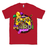 Red mardi gras gamer Classic Tee - CowGirlArtShop