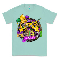 Seafoam mardi gras gamer Classic Tee - CowGirlArtShop