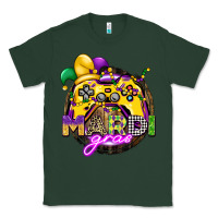 Sports Green mardi gras gamer Classic Tee - CowGirlArtShop