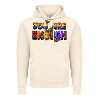 Vintage Artic you are enough Vintage Hoodie - FaDigitalArtStudio