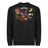 Black preview louisiana state Heavyweight Sweatshirt - BarkalooDesign