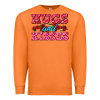 Carrot hugs and kisses valentines Premium Sweatshirt - AdoDesignShop