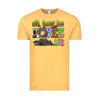 Vintage Mustard Easter Day Oh he loves us Vintage Tee - OliviaCreatesArt