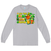 Moon Dust Let the shenanigans begin St. Patrick's Day Long Sleeve Tee - FaDigitalArtStudio