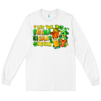 White Let the shenanigans begin St. Patrick's Day Long Sleeve Tee - FaDigitalArtStudio