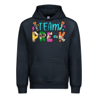 Navy team pre k Urban Hoodie - JahusDesignShop