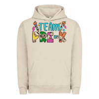 Pigment French Oak team pre k Urban Hoodie - JahusDesignShop