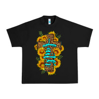 Black faith sunflower leopard cross olivia Urban Heavy Tee - OliviaCreatesArt
