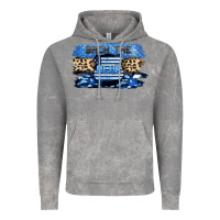 Cloud Rock Back the blue Vintage Hoodie - FaDigitalArtStudio
