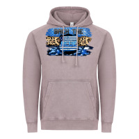 Vintage Zinc Back the blue Vintage Hoodie - FaDigitalArtStudio